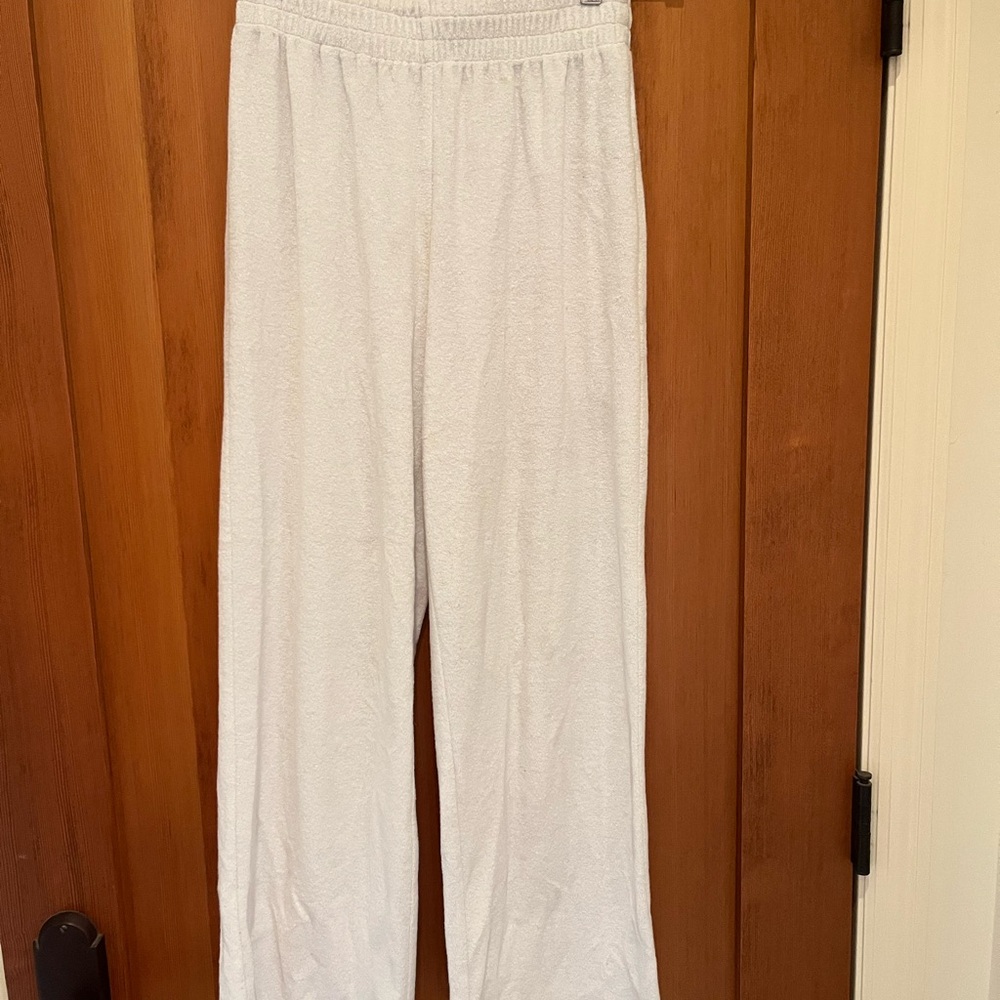 Reformation White Sweatpants